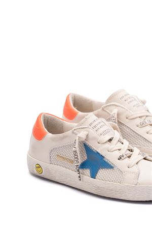 sneakers in pelle bianco GOLDEN GOOSE KIDS | GYF00103F00675412150